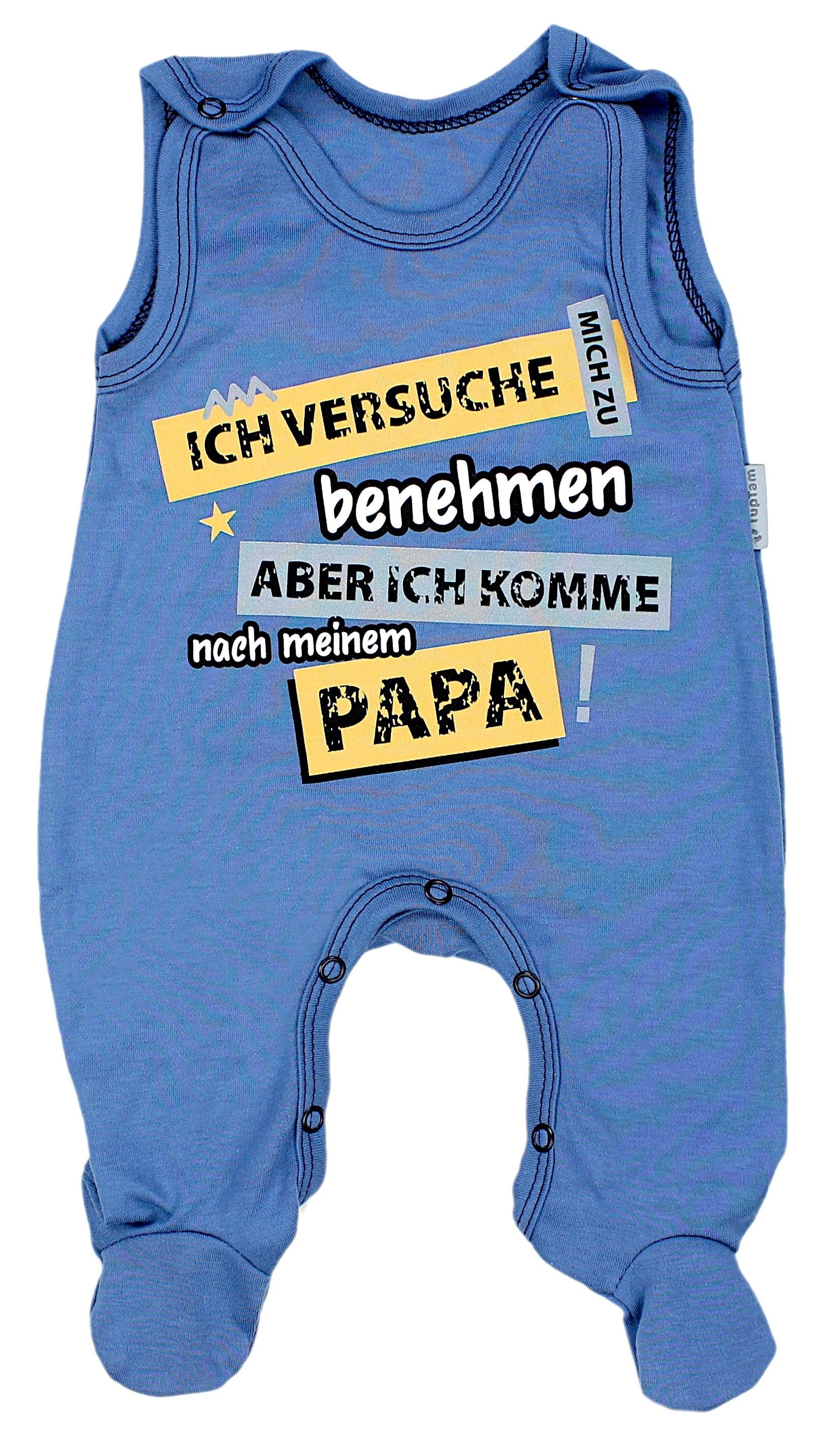 TupTam Strampler TupTam Unisex Baby Strampler mit Spruch I love Mum and Dad